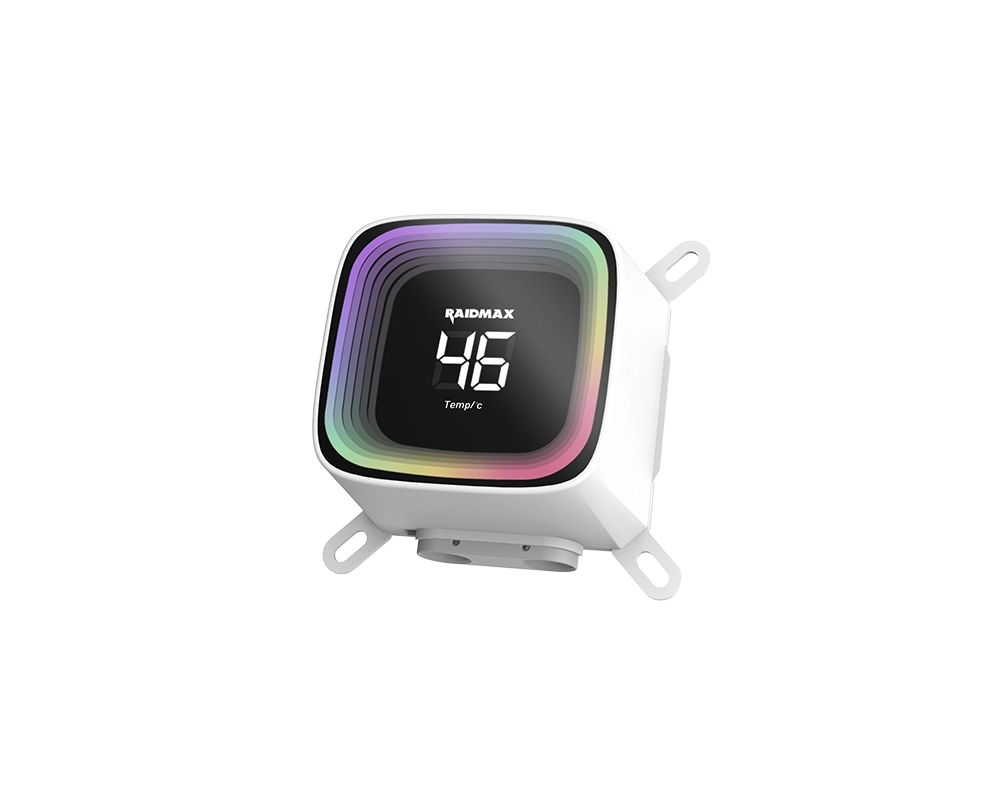 RaidMax LD240 ARGB Digital AIO CPU Cooler White