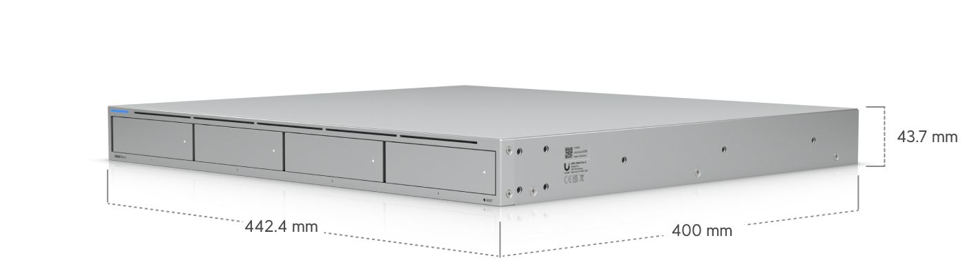 Ubiquiti Unifi UNAS Pro 4 (8GB) (4xHDD + 2xM.2)