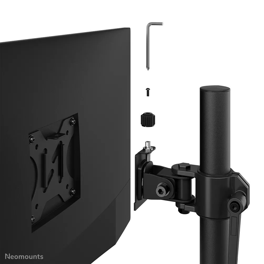 Neomounts DS45-600BL2V Dual monitor stand 10-32