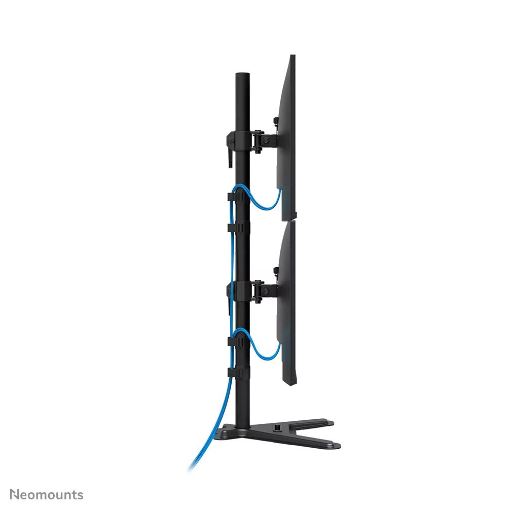 Neomounts DS45-600BL2V Dual monitor stand 10-32