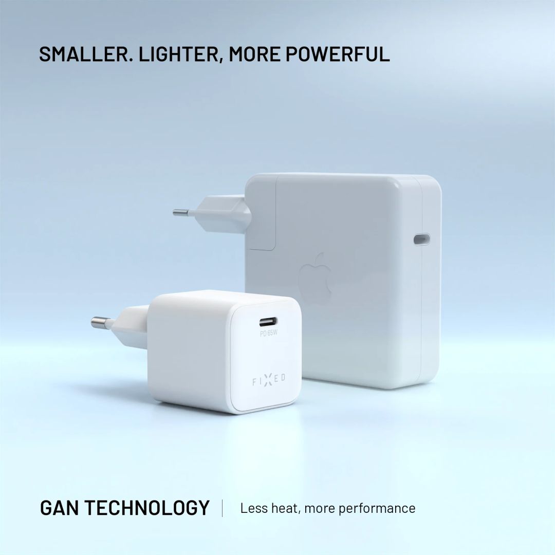 Samsung mini USB-C GaN töltő 65W, fehér