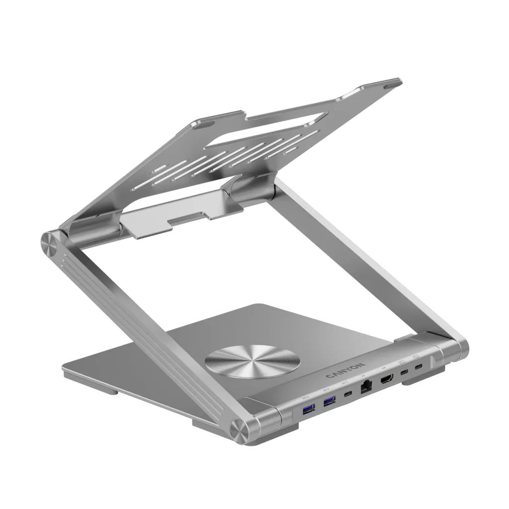 Canyon CNS-SDS2 Latop Stand with Hub Silver