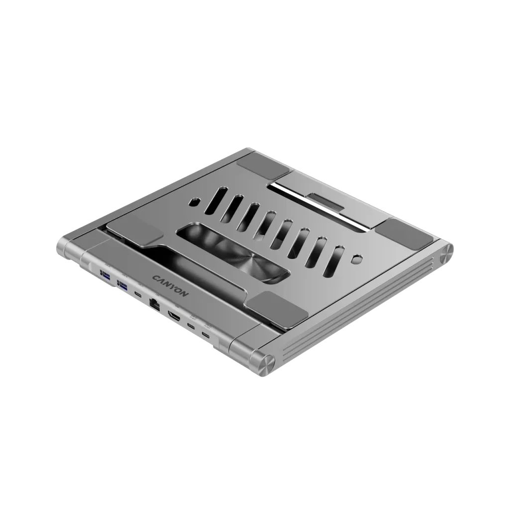 Canyon CNS-SDS2 Latop Stand with Hub Silver