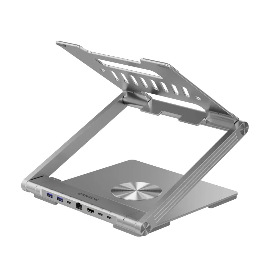 Canyon CNS-SDS2 Latop Stand with Hub Silver