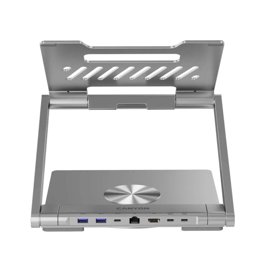 Canyon CNS-SDS2 Latop Stand with Hub Silver
