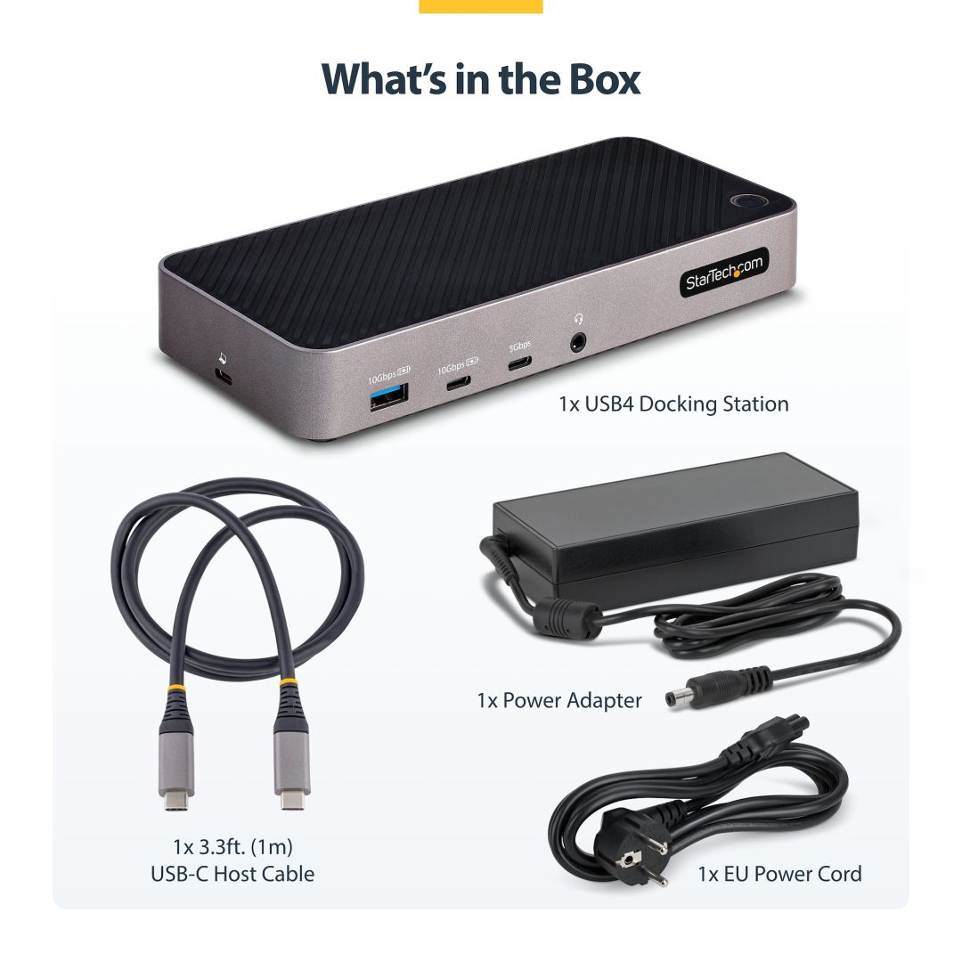 Startech USB-C Triple Monitor Docking Station