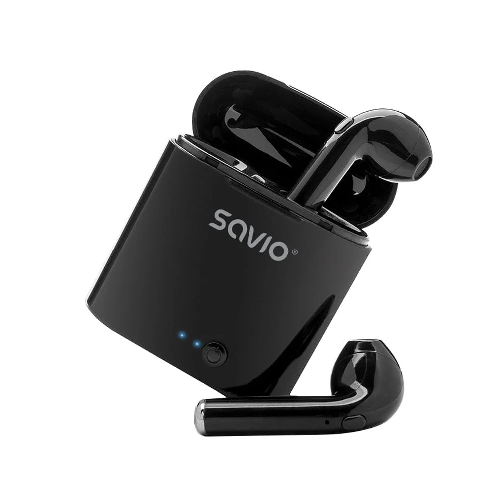 Savio TWS-02 Bluetooth Headset Black