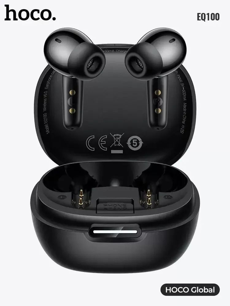 Hoco EQ100 Bluetooth Headset Black