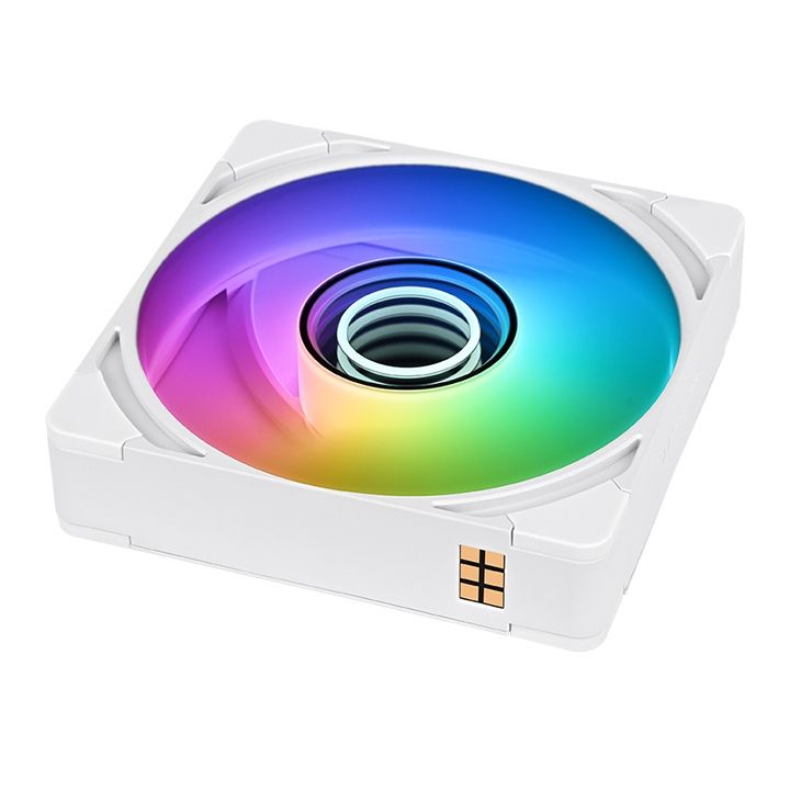 Thermaltake CT120 EX INFINITY ARGB Sync PC Cooling Fan (3-Fan Pack) Snow