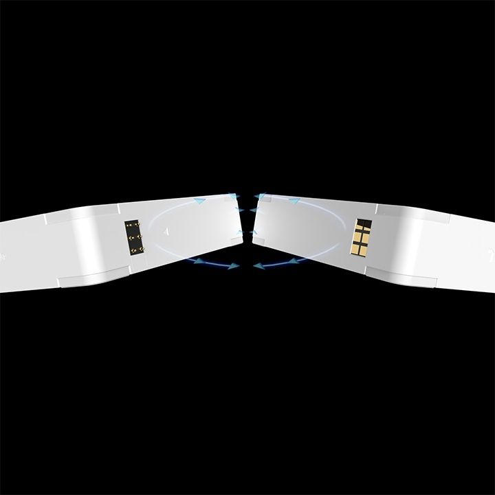 Thermaltake CT120 EX INFINITY ARGB Sync PC Cooling Fan (3-Fan Pack) Snow