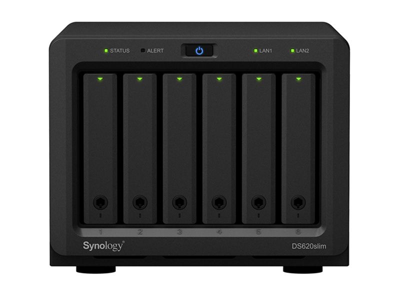 Synology NAS DS620slim (2GB) (6 HDD)