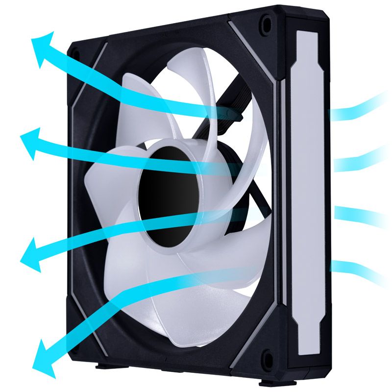 Lian Li Uni Fan SL-Inf Reverse Blade 140mm Black