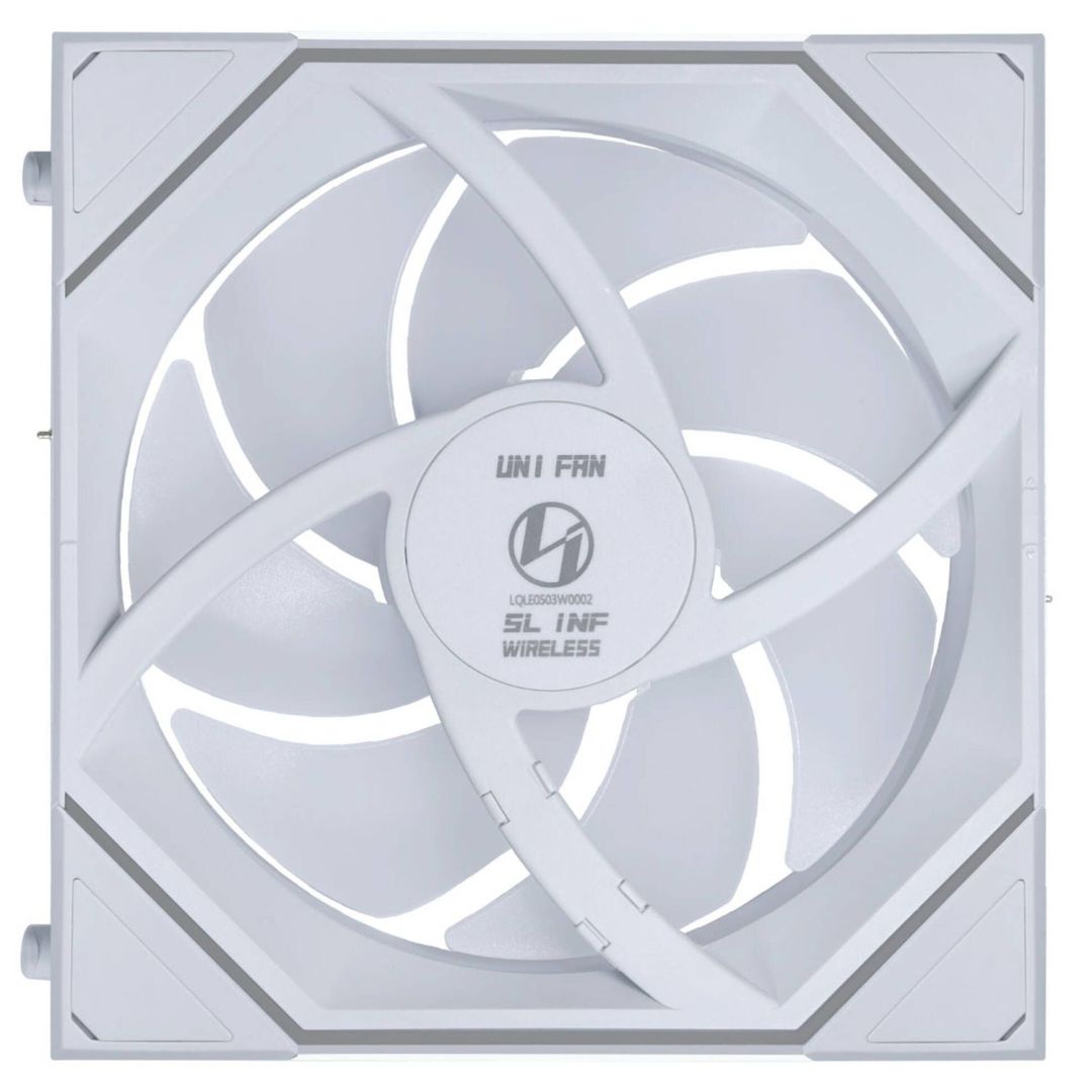 Lian Li UNI FAN SL-INF Wireless 120 Reversed Blade White