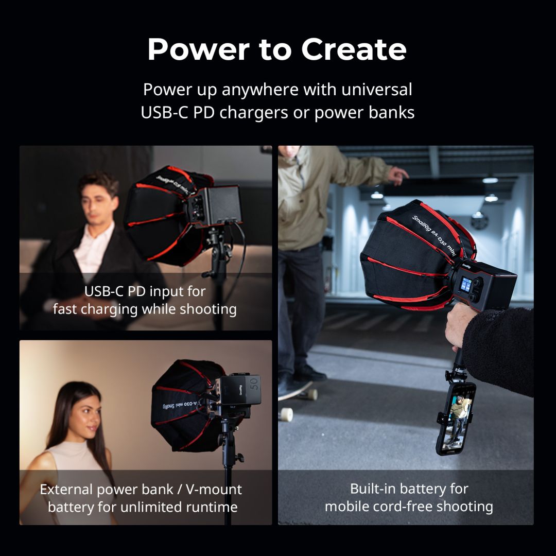 SMALLRIG RC 60B COB LED Video Light for Photo Video Studio 63W Bicolor