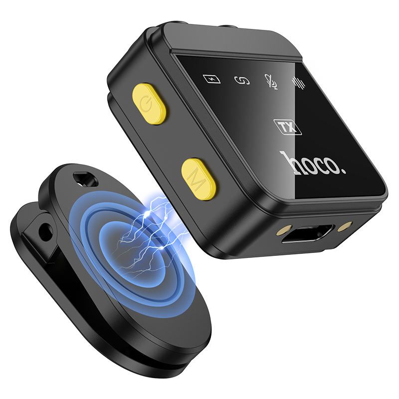 Hoco L17 lavalier  Wireless microphone Black