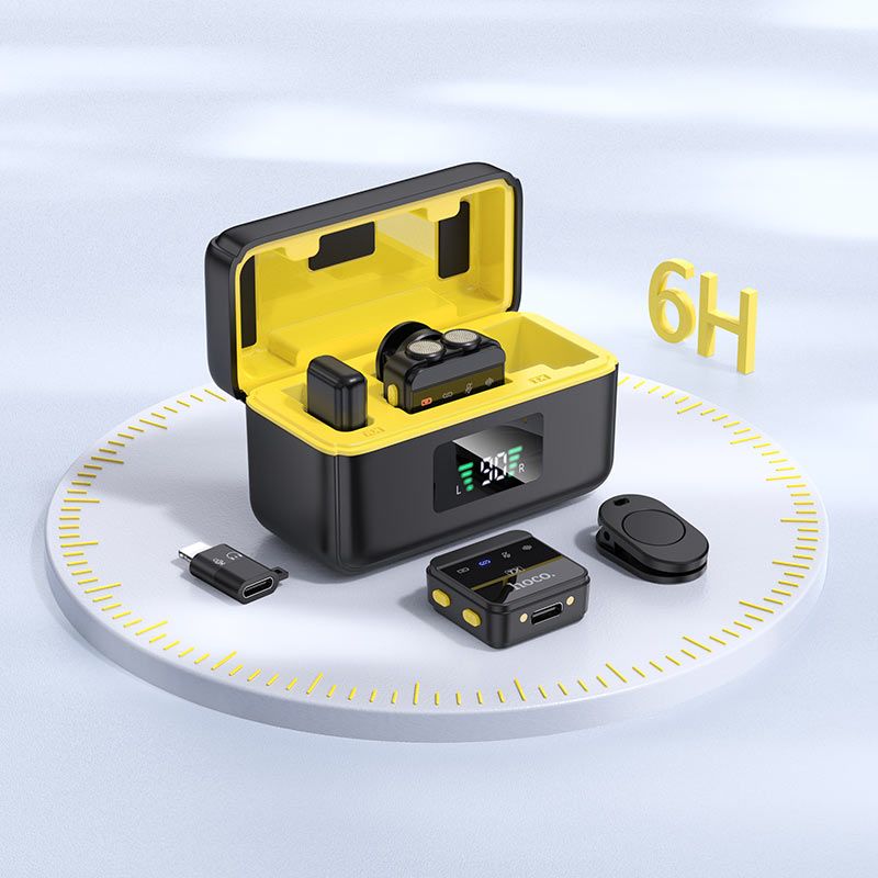 Hoco L17 lavalier  Wireless microphone Black