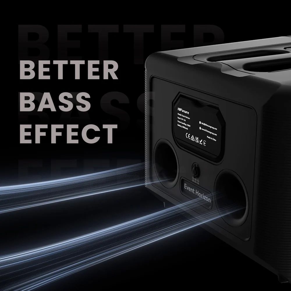 HiFuture Event Horizon Bluetooth Speaker Black