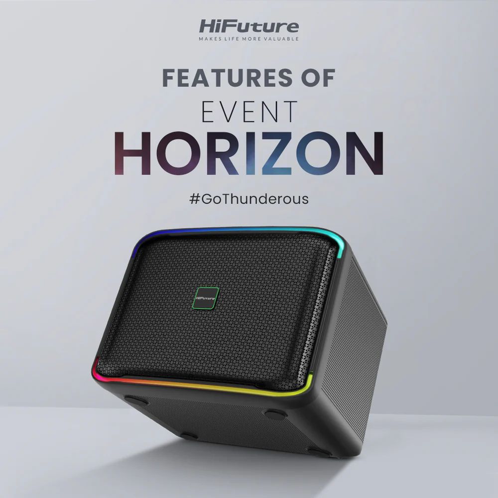 HiFuture Event Horizon Bluetooth Speaker Black