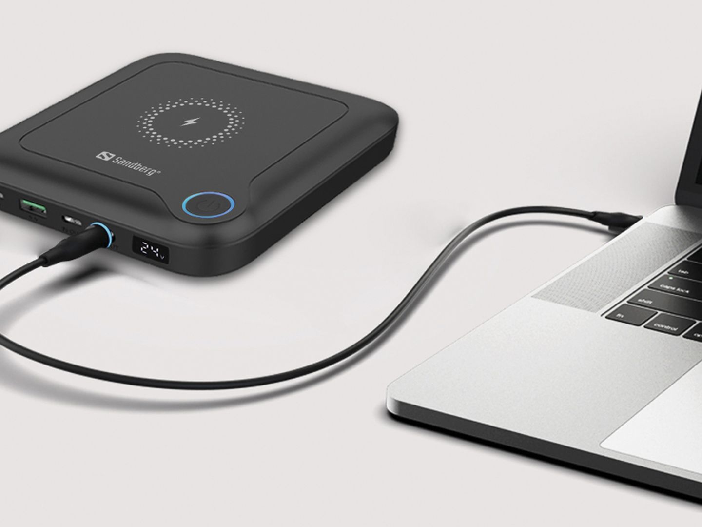 Sandberg All-in1 Laptop 25000mAh PowerBank Black