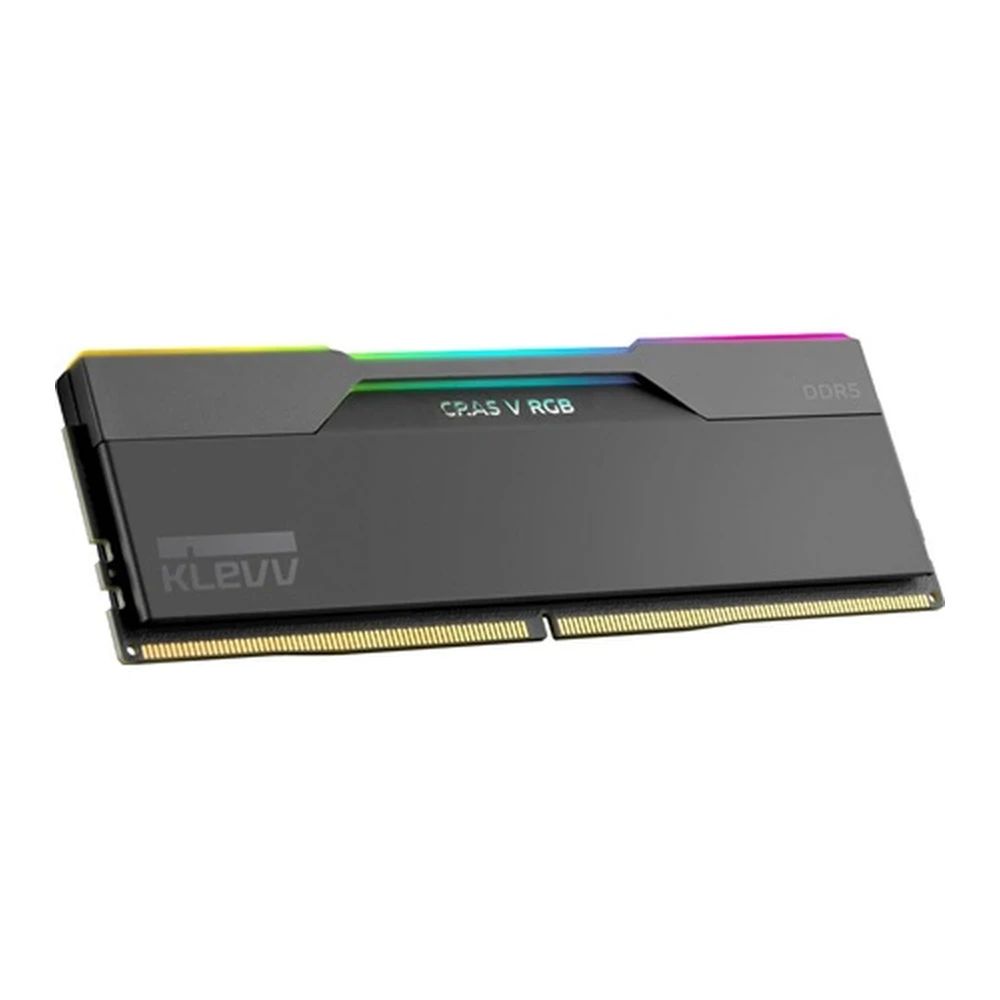 Klevv 32GB DDR5 6000MHz Kit(2x16GB) Cras V RGB for AMD Obsidian Black