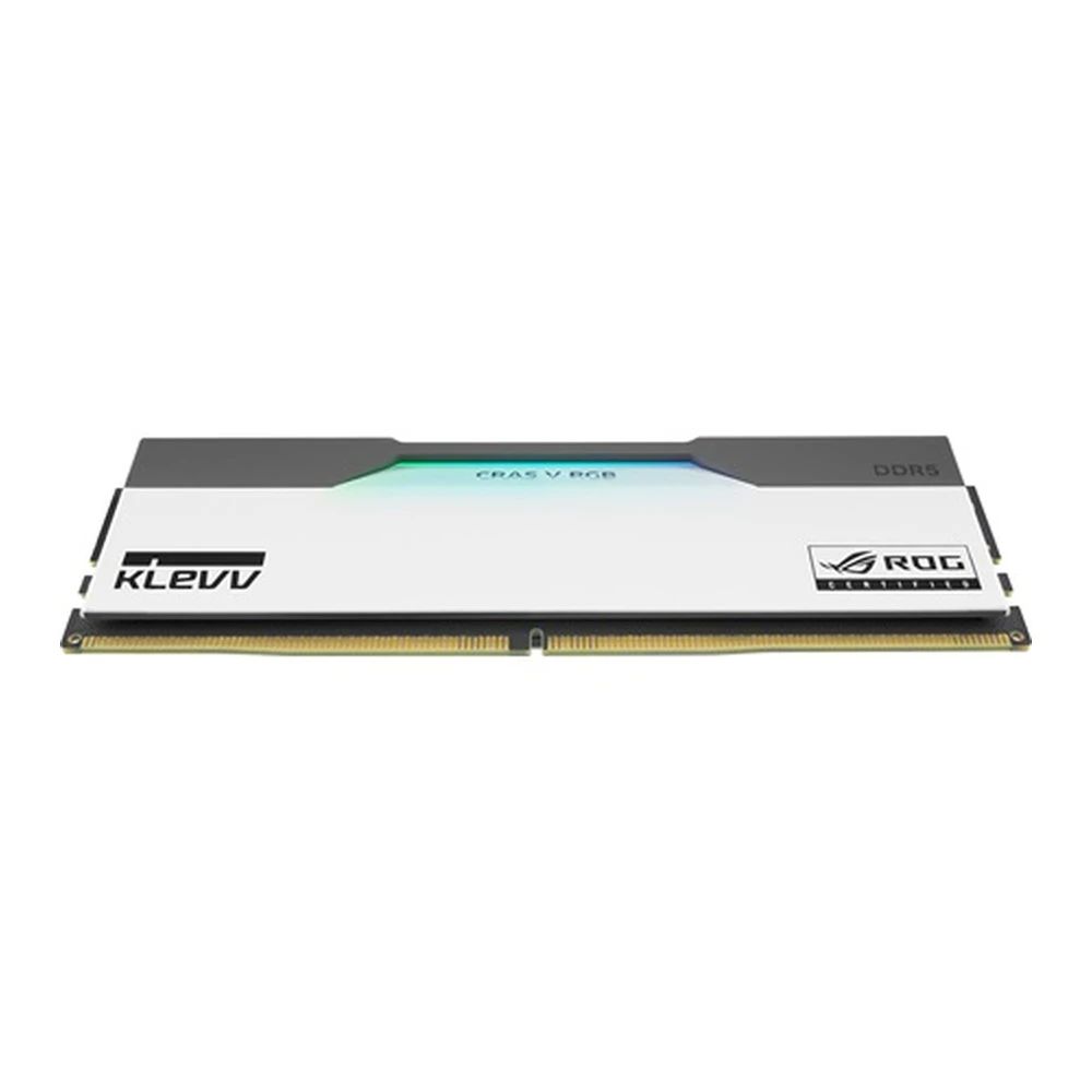 Klevv 32GB DDR5 6200MHz Kit(2x16GB) Cras V RGB ROG White/Grey
