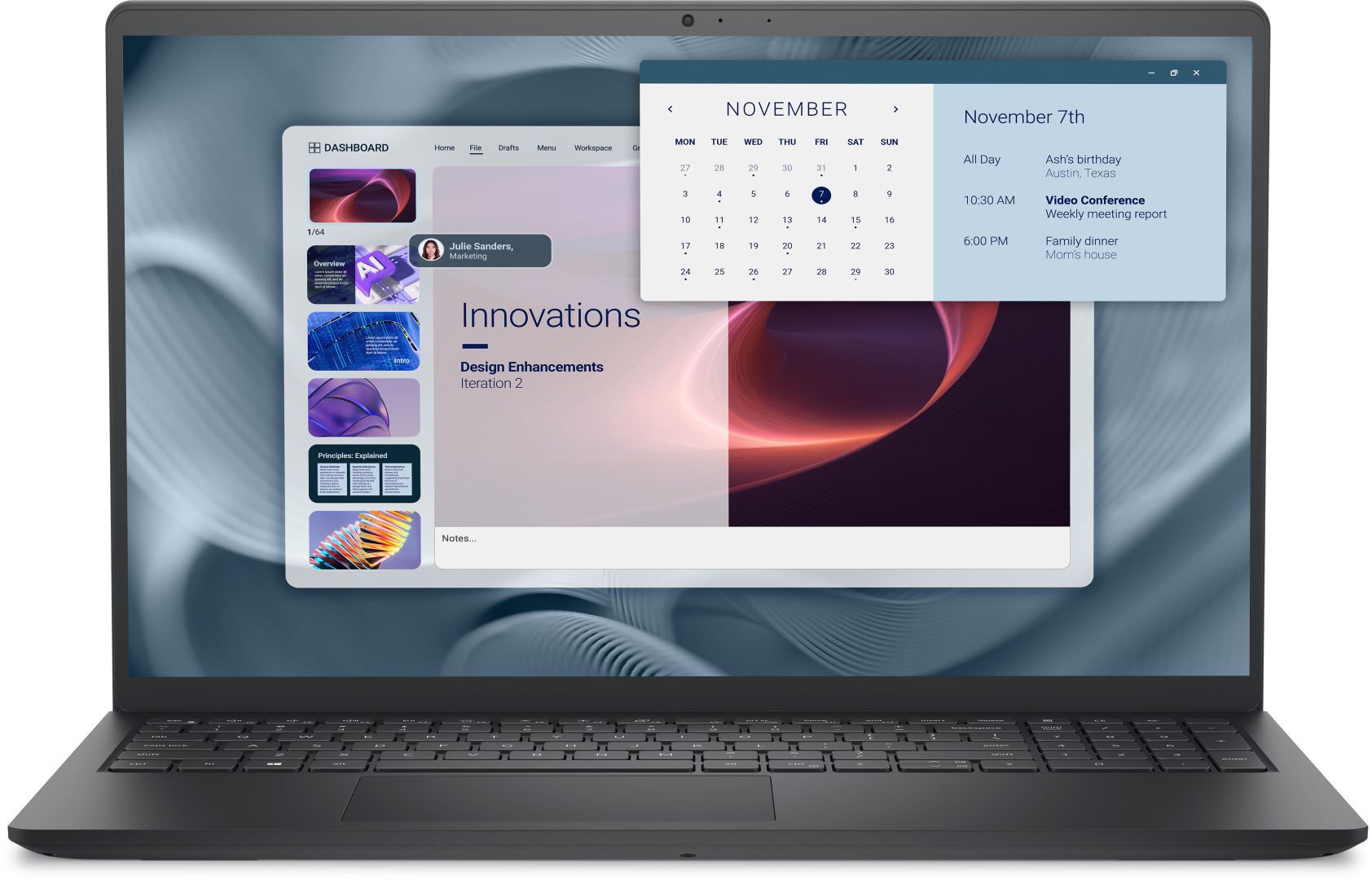 Dell Pro 15 Essential PV15250 Carbon Black