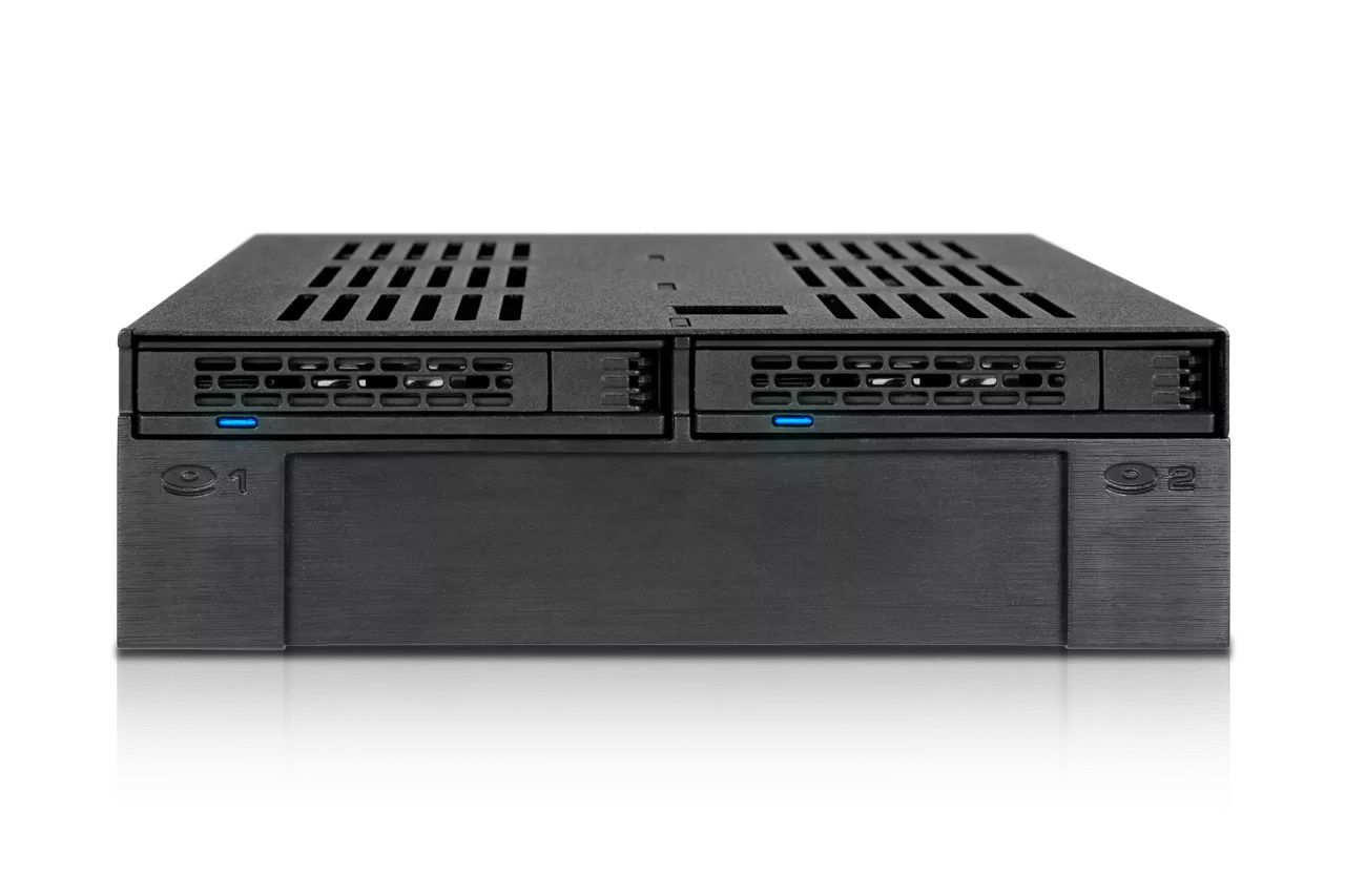 IcyDock ExpressCage MB322SP-B 2x2.5