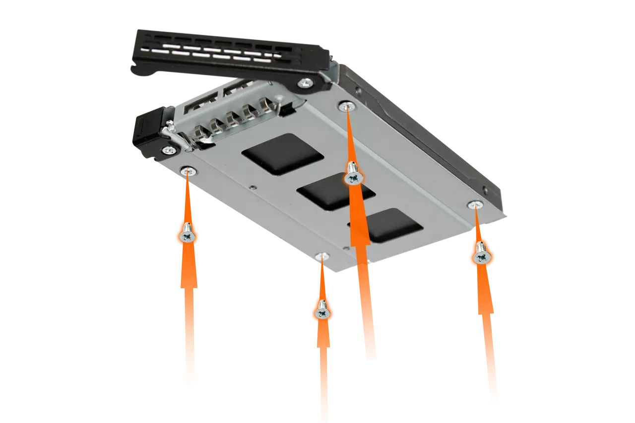 IcyDock ToughArmor MB992SK-B Full Metal 2 Bay 2.5” SATA/SAS HDD & SSD Mobile Rack for External 3.5