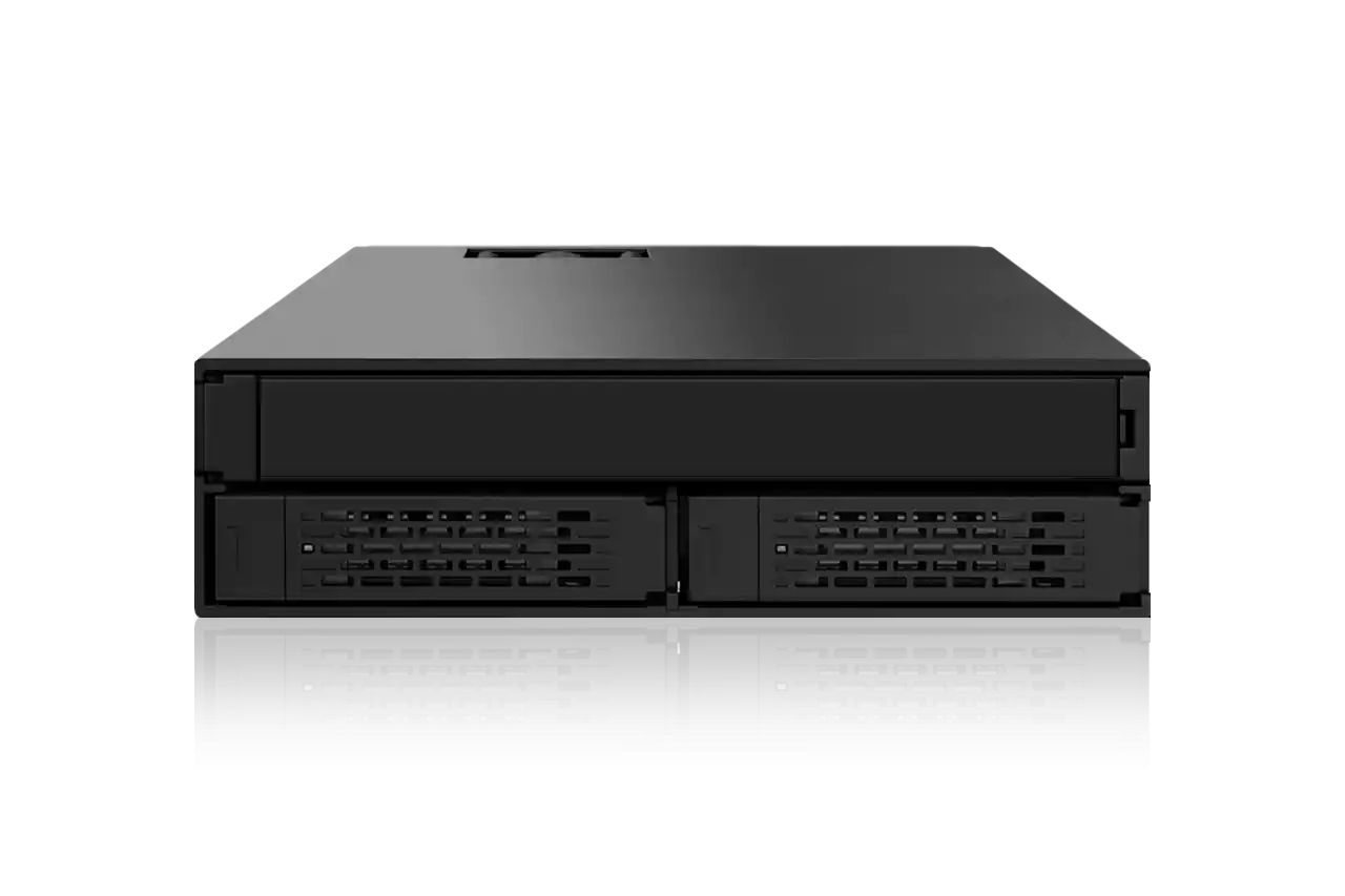 IcyDock ToughArmor MB994IPO-3SB Rugged Full Metal 2 Bay 2.5