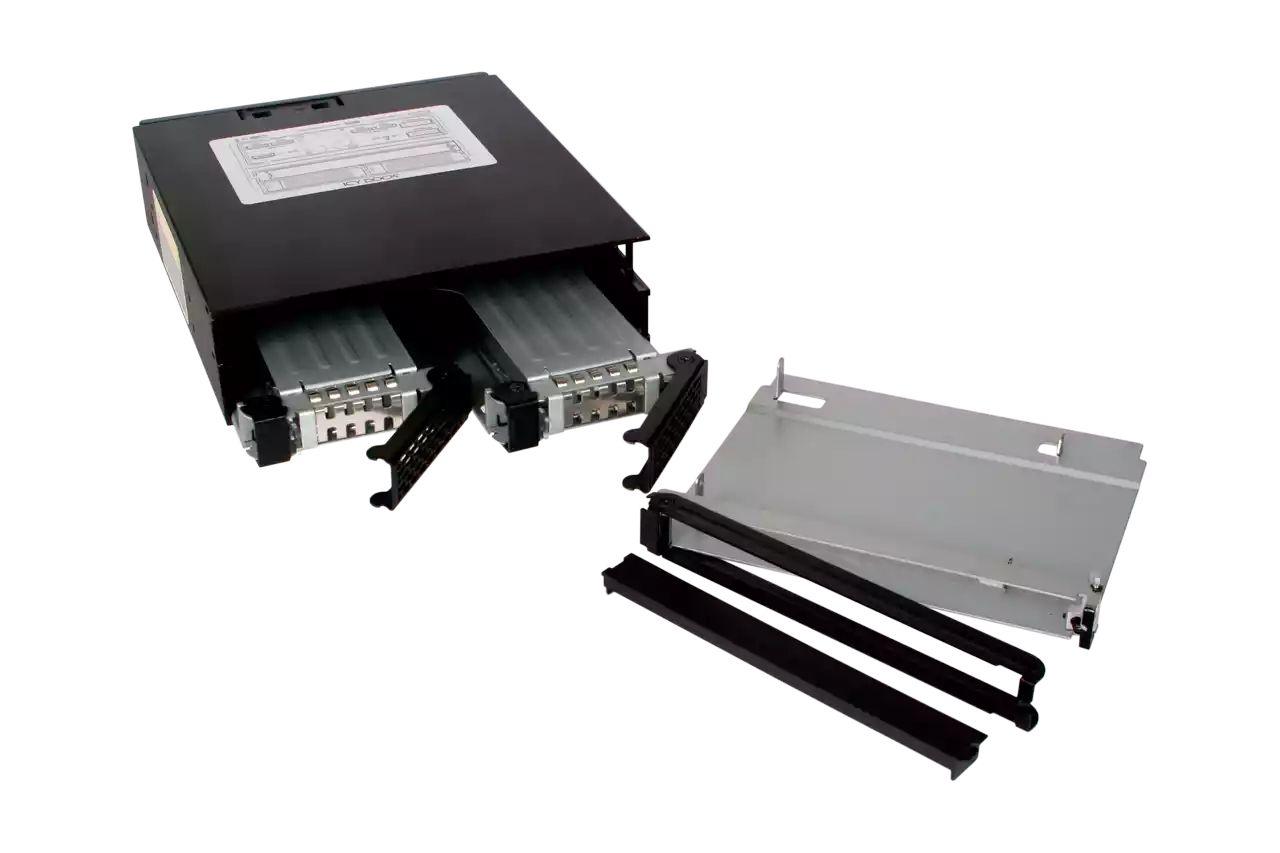 IcyDock ToughArmor MB994IPO-3SB Rugged Full Metal 2 Bay 2.5
