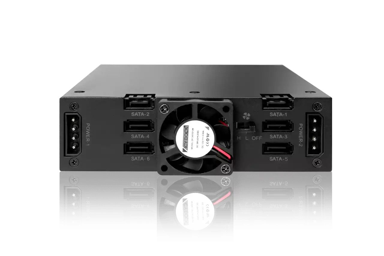 IcyDock ToughArmor MB996SK-6SB Rugged 6 x 2.5