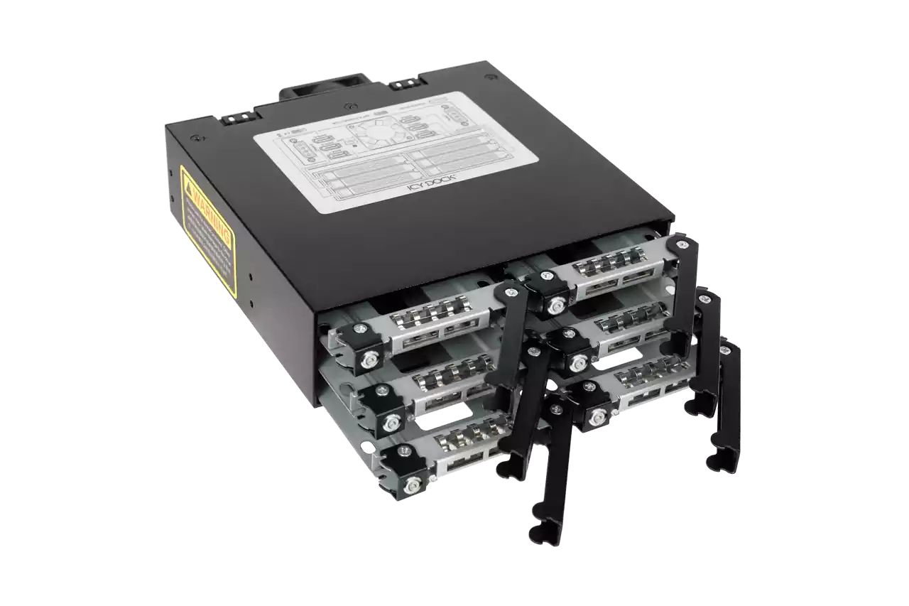 IcyDock ToughArmor MB996SK-6SB Rugged 6 x 2.5