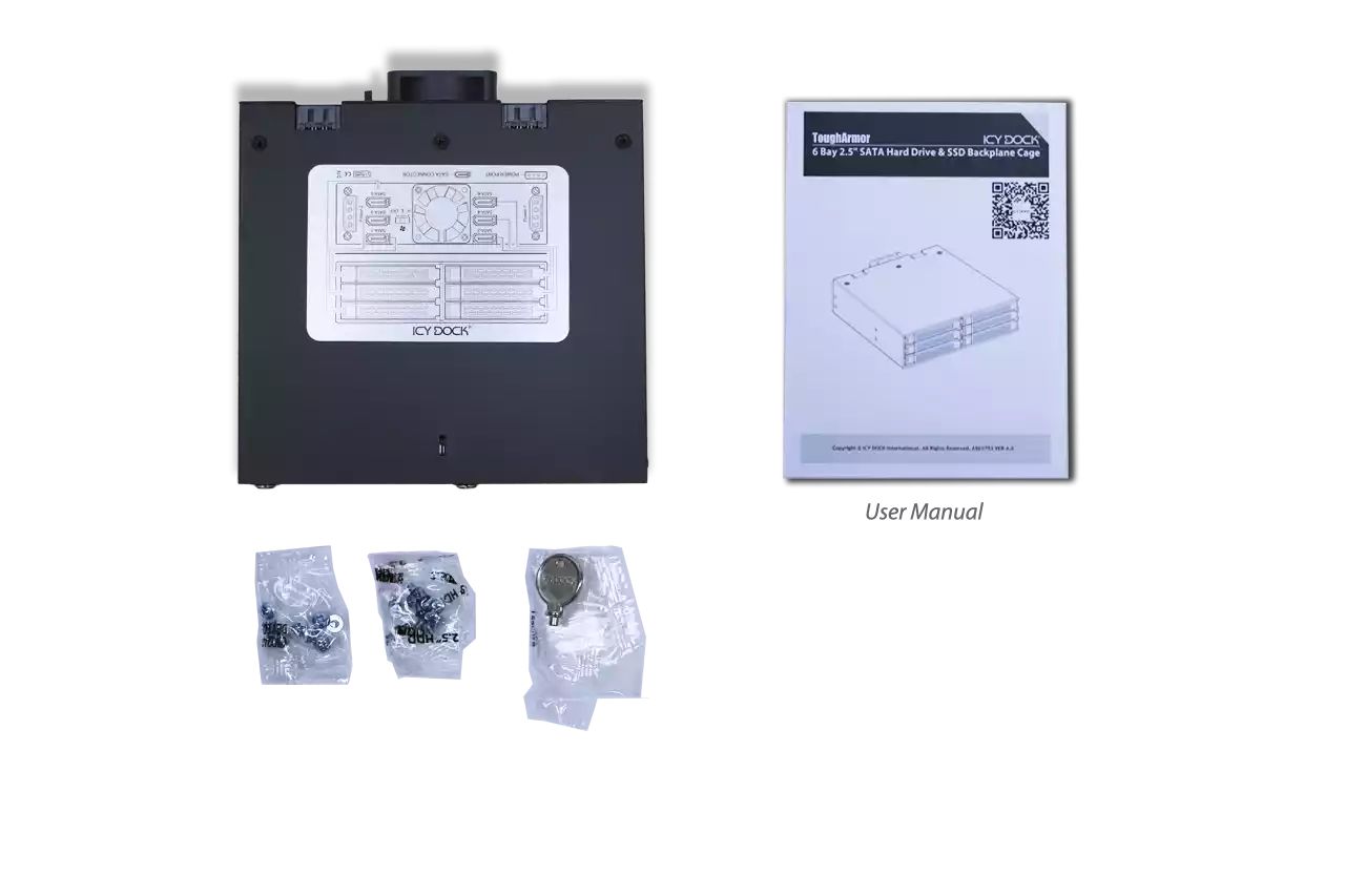 IcyDock ToughArmor MB996SK-6SB Rugged 6 x 2.5