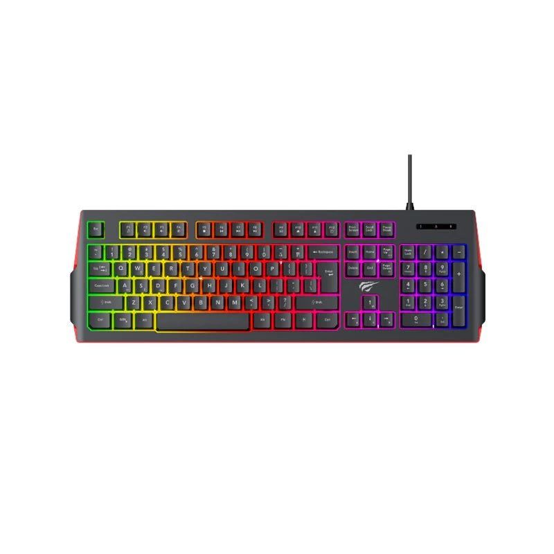 HAVIT Gamenote KB866L Gaming Keyboard Black/Red US