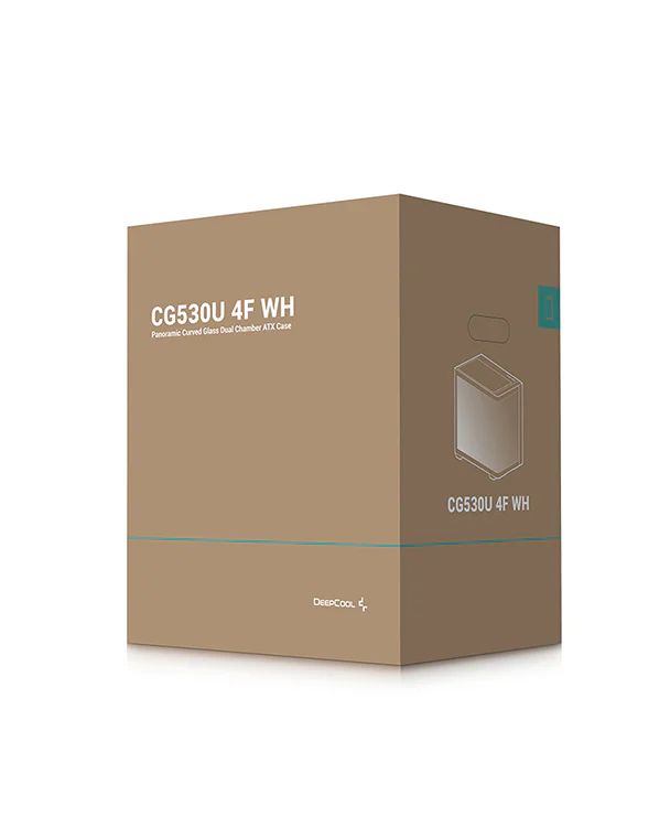 DeepCool CG530U 4F Tempered Glass White