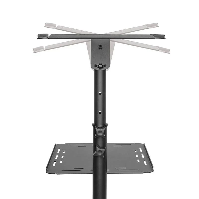 Logilink BP0069 Projektor/laptop kocsi állítható magasságú dönthető Black