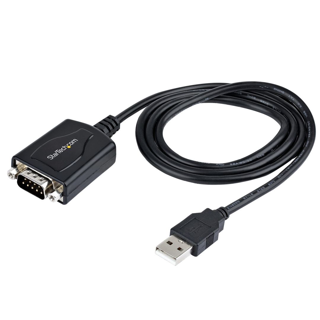 Startech USB-A to RS232 1m Black