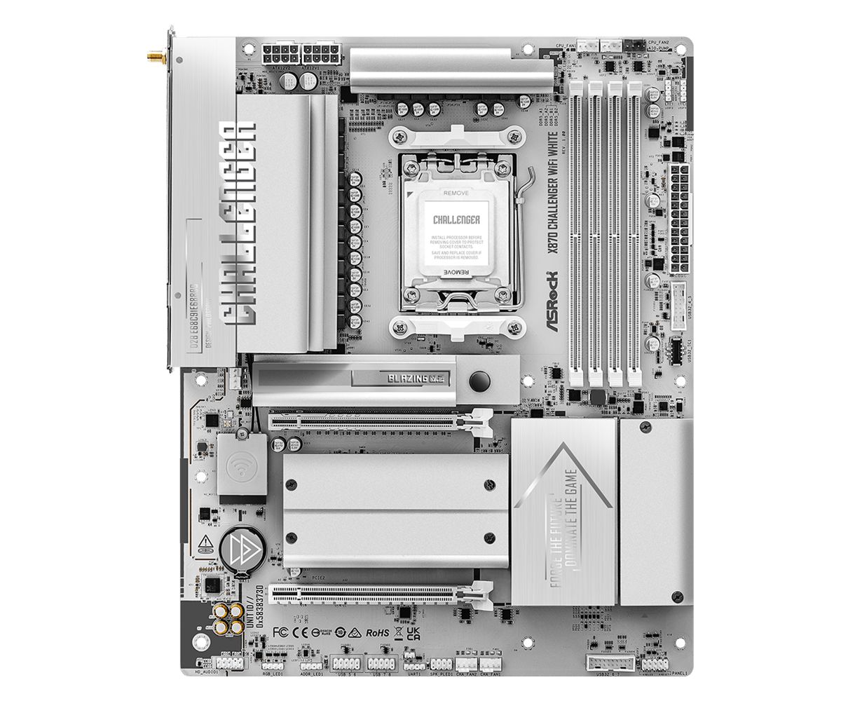 ASRock X870 CHALLENGER WIFI WHITE
