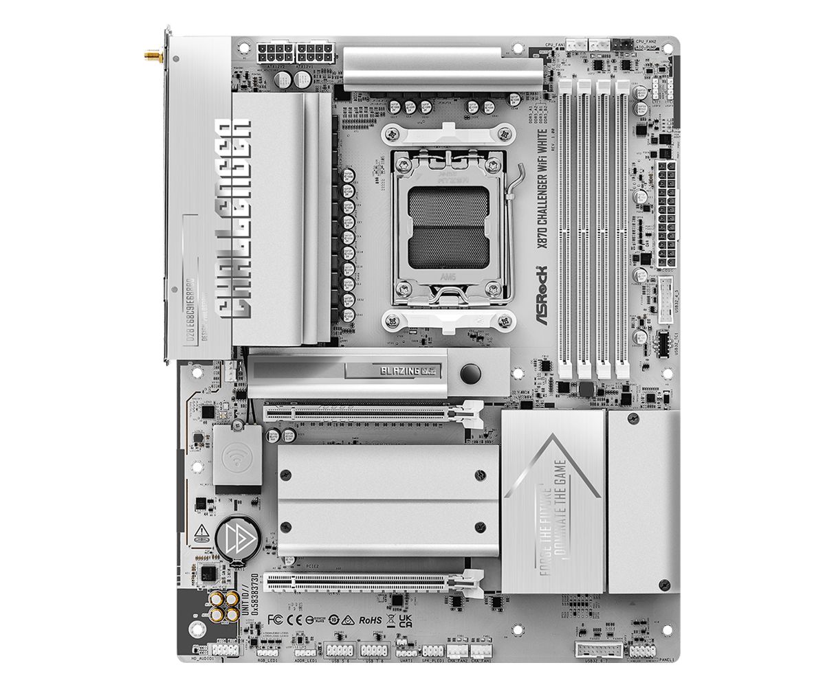 ASRock X870 CHALLENGER WIFI WHITE