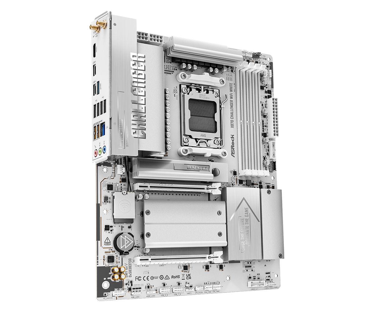 ASRock X870 CHALLENGER WIFI WHITE