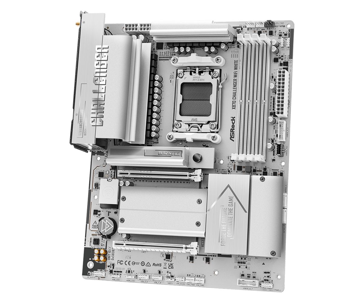 ASRock X870 CHALLENGER WIFI WHITE