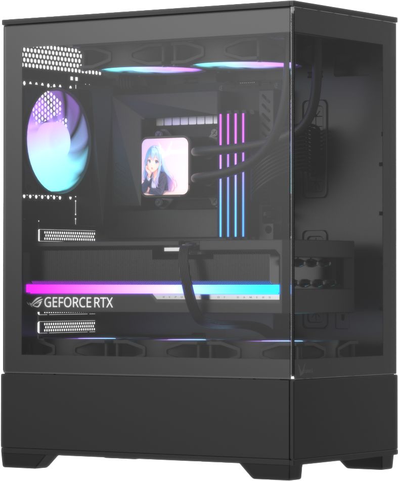 Formula Crystal Z1 V2 Tempered Glass Black