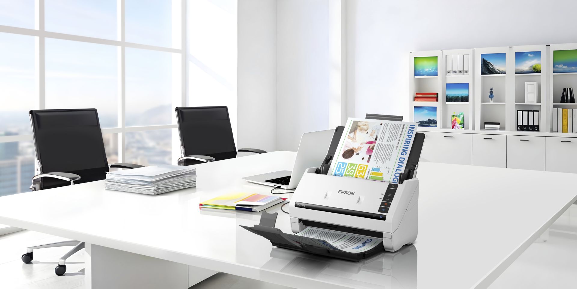 Epson WorkForce DS-530III Lapáthúzos Szkenner White