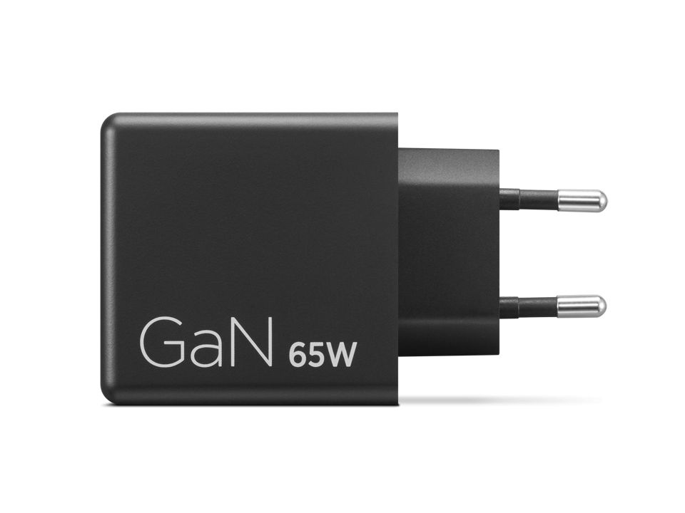 Lenovo Dual USB-C 65W GaN Charger Black