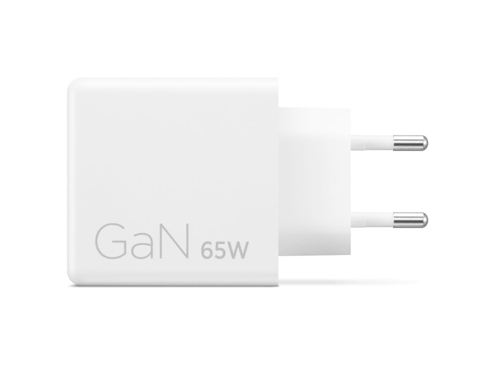 Lenovo Dual USB-C 65W GaN Charger White
