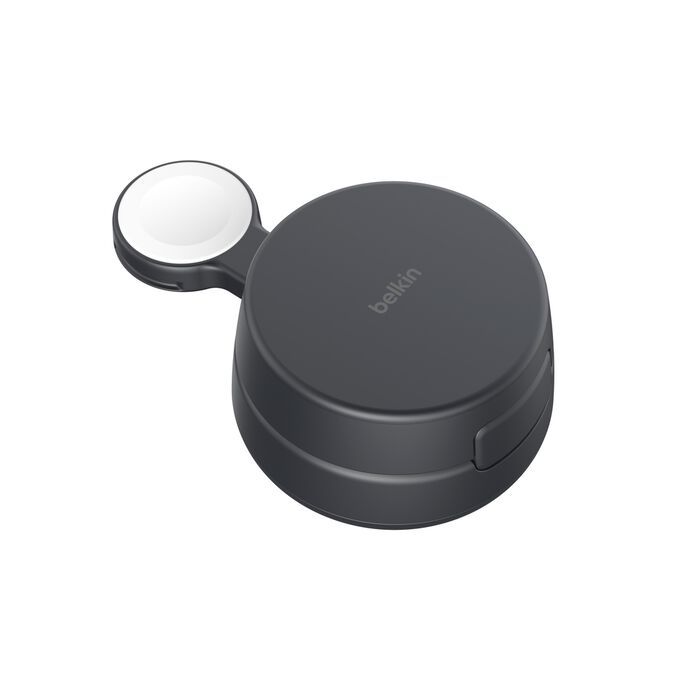 Belkin UltraCharge Pro 25W Qi2 magnetic 2-in-1 Charger Black