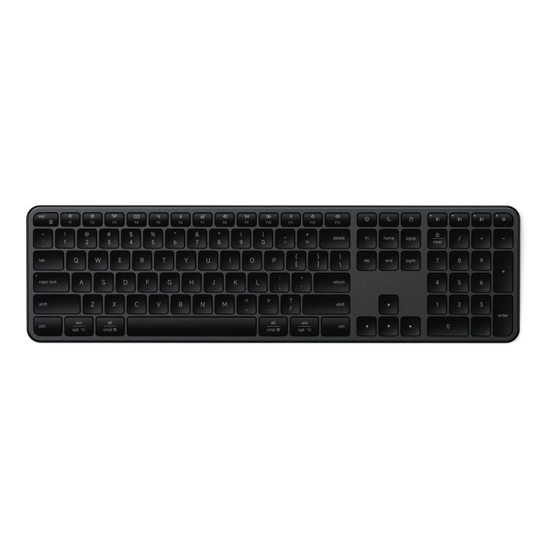 Satechi Slim EX3 Wireless Bluetooth Keyboard Space Black US