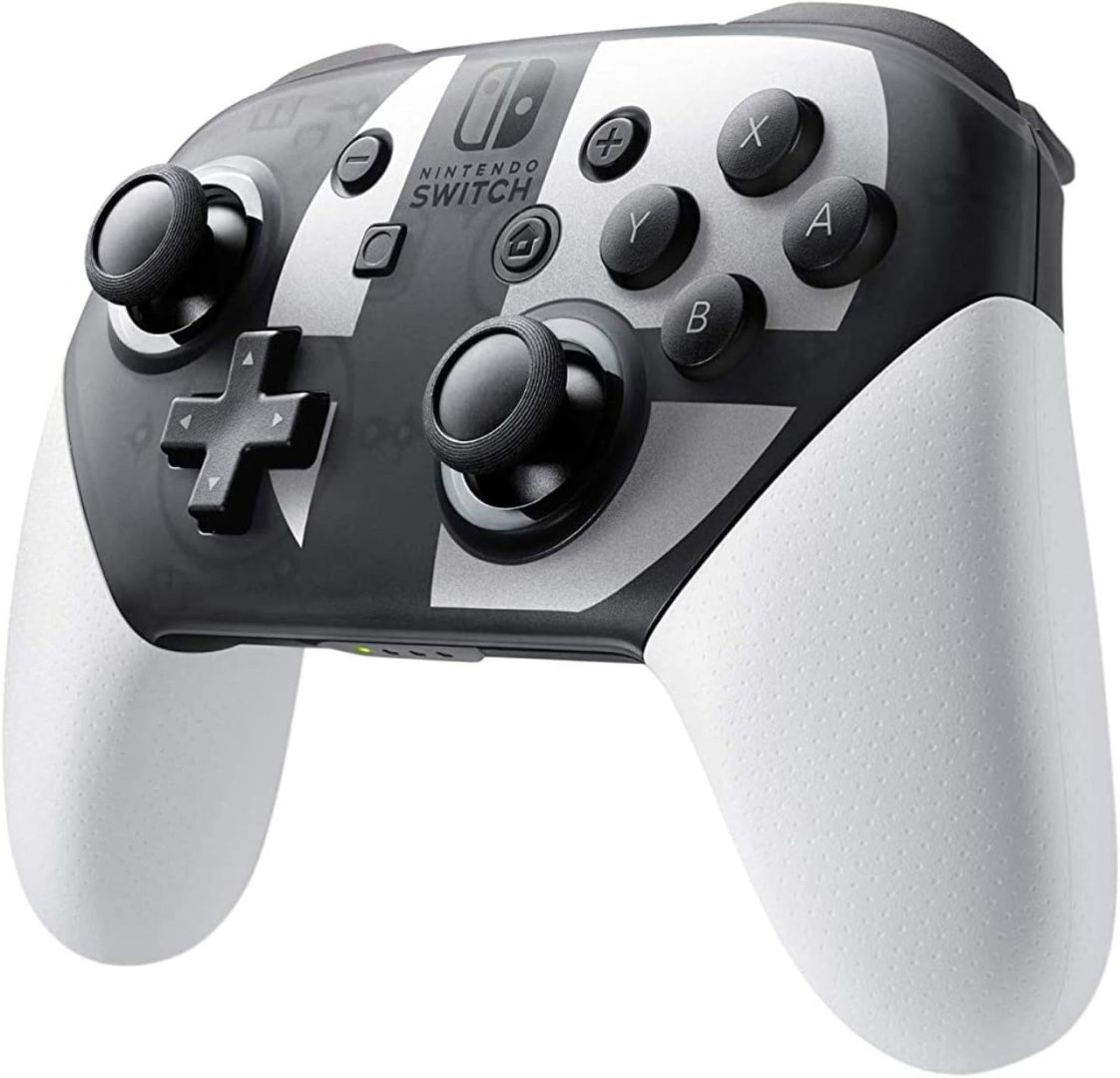 Nintendo Switch Pro Super Smash Bros Ultimate Wireless Gamepad White/Black