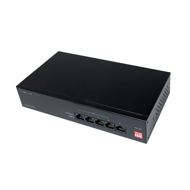 Logilink NS0098 5-Port 10/100M PoE Switch
