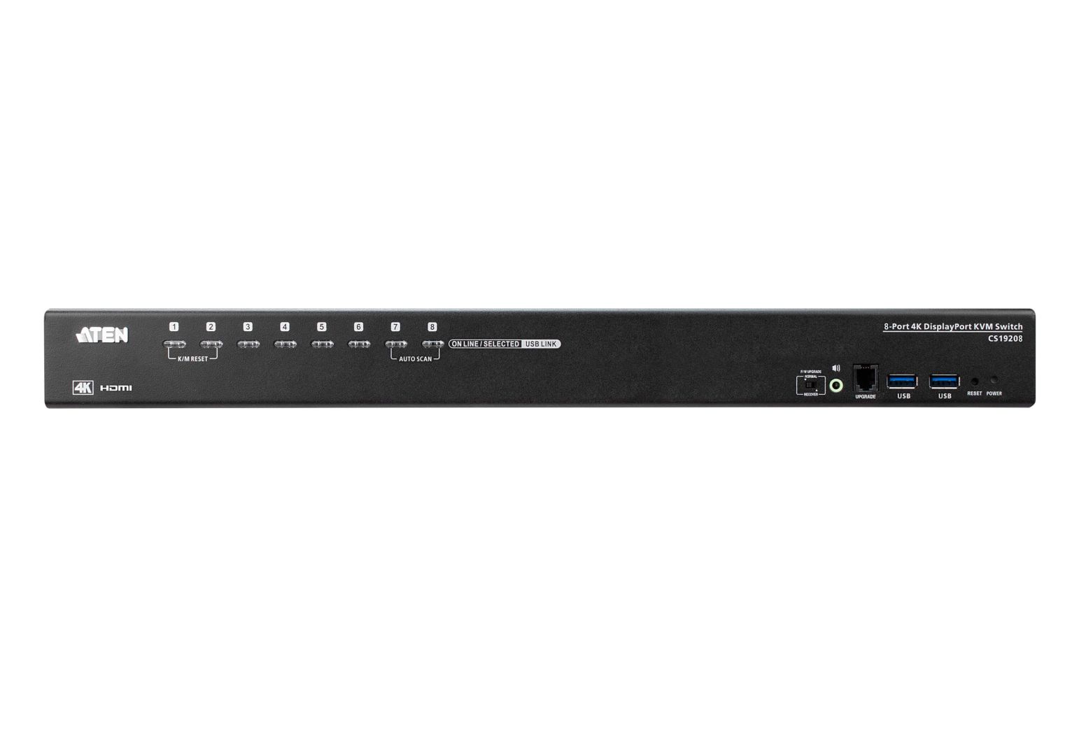 ATEN 8-Port USB 3.0 4K DisplayPort KVM Switch